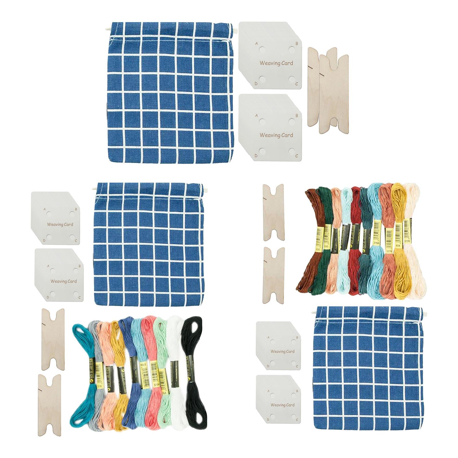 Tablet Weaving Accessories - Plastic Tablet Weaving Cards Set Weaving