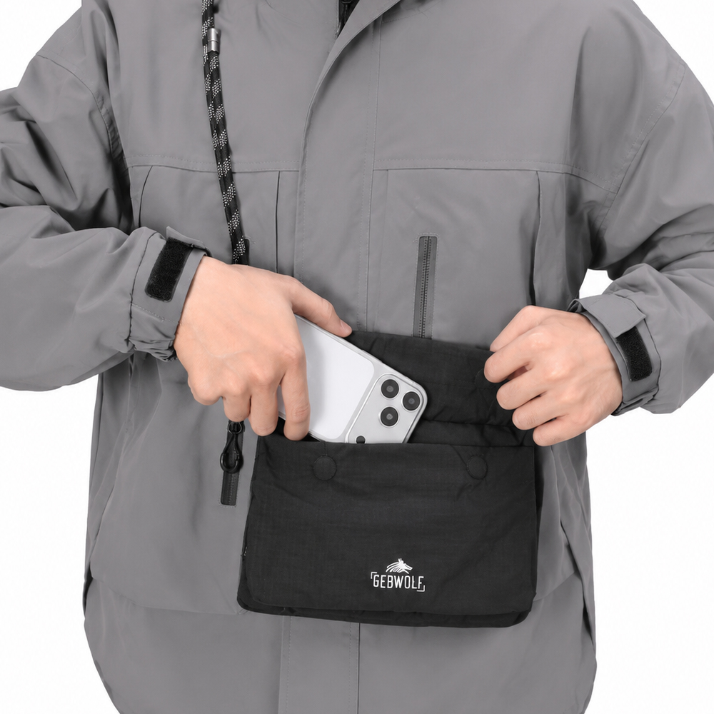 Tablet Shoulder Bag - Multifunctional Crossbody Bag Travel Wallet Puffy