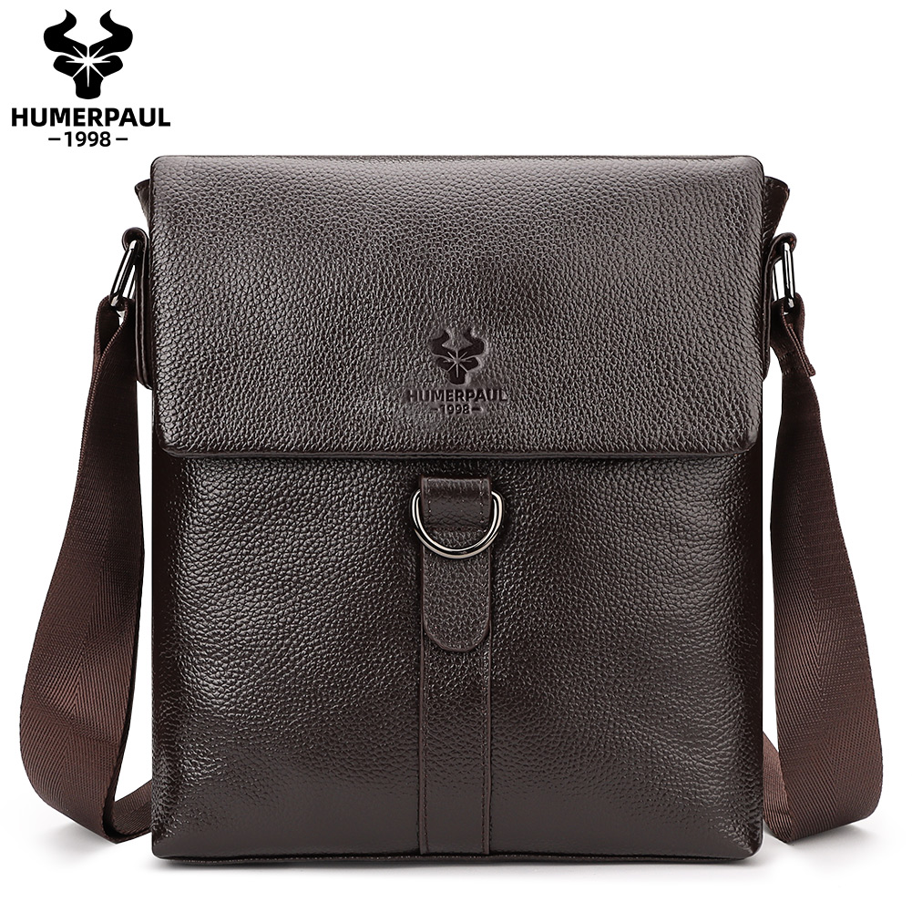 Tablet Shoulder Bag - HUMERPAUL 2023 New Fashion Men Bags