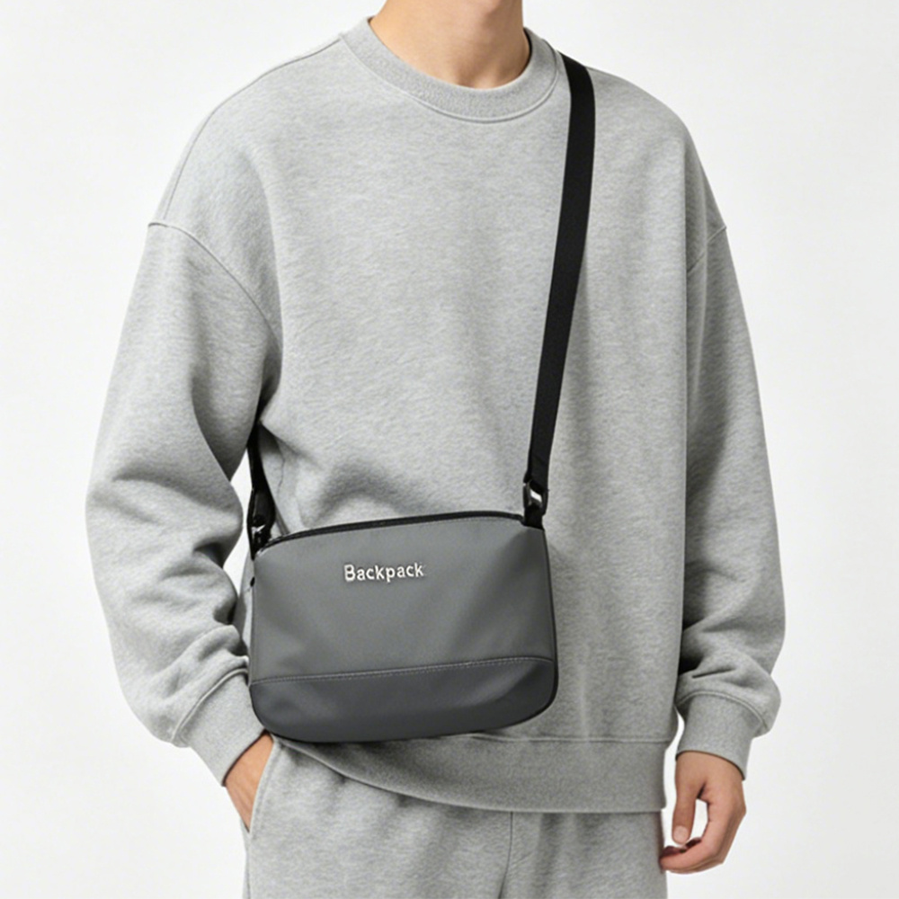 Tablet Shoulder Bag - Unisex Waterproof Oxford Cloth Crossbody Bag