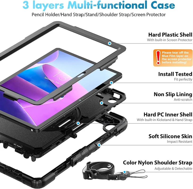 For Lenovo Tab M11 M10 3rd TB3 - Lenovo Tablet M11 Accessories review and price