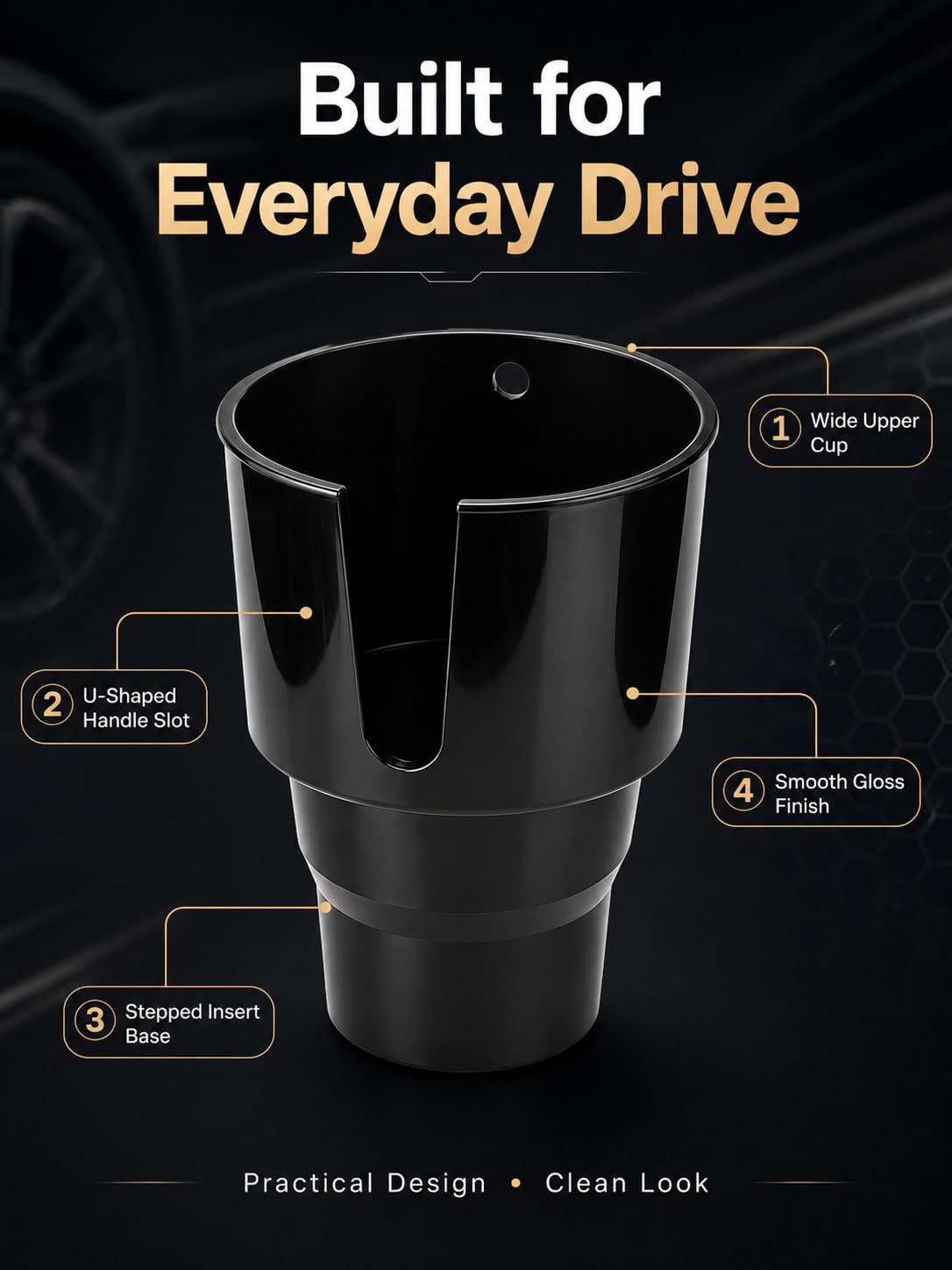 Car Cup Holder Expander Adapte - Tablet Accessories For Car review and price