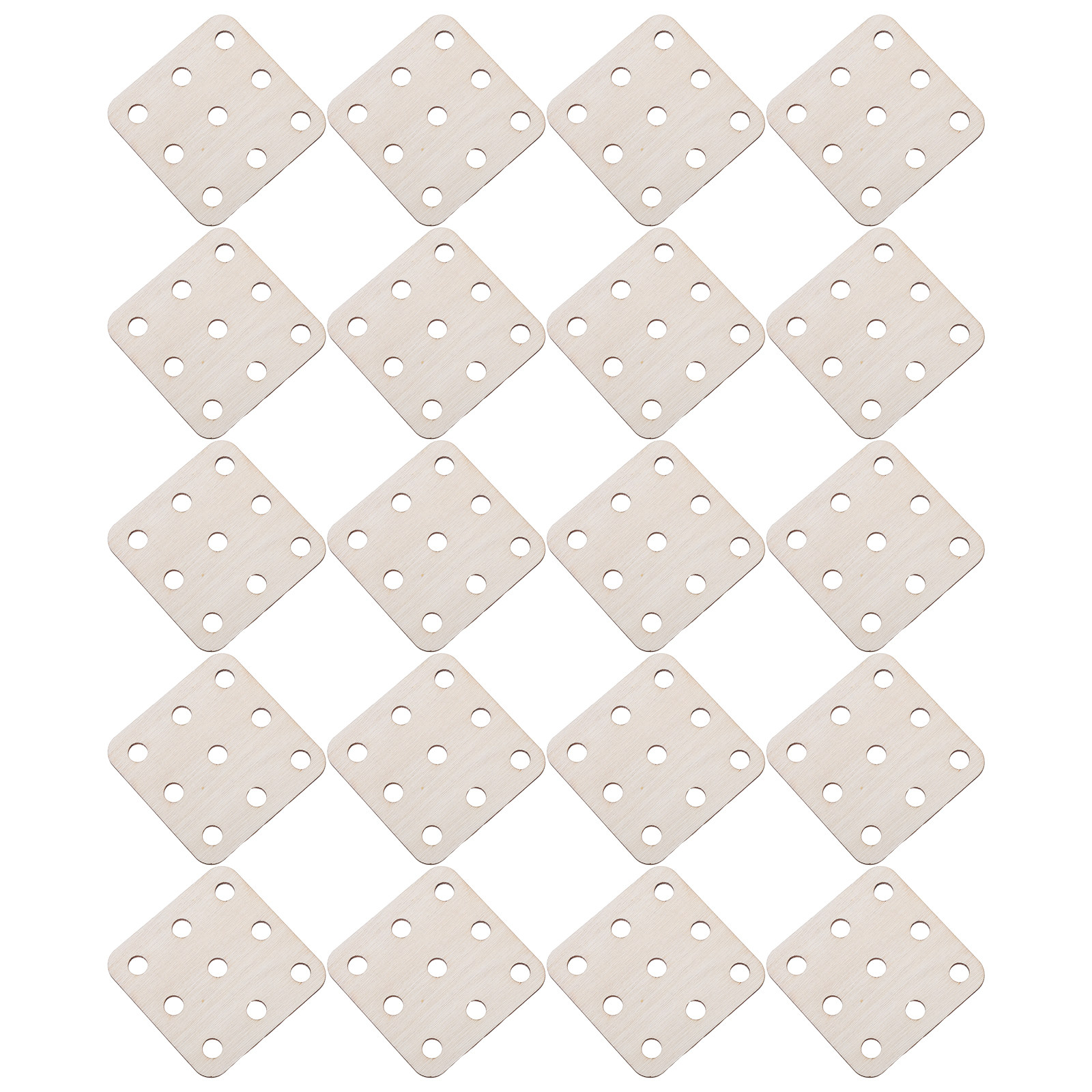 48pcs Wood Tablet Weaving Card - Tablet Weaving Accessories review and price