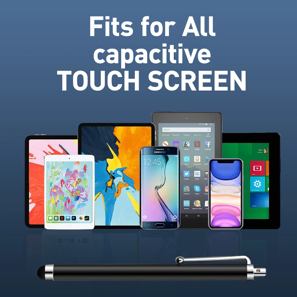 10Pcs/Lot Universal Stylus Pen - Tablet Accessories For Kids review and price