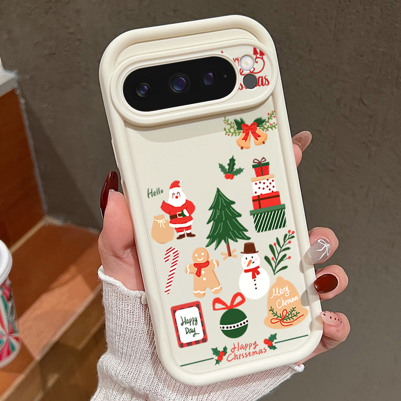Happy Christmas Pattern Soft T - Google Pixel 8A review and price