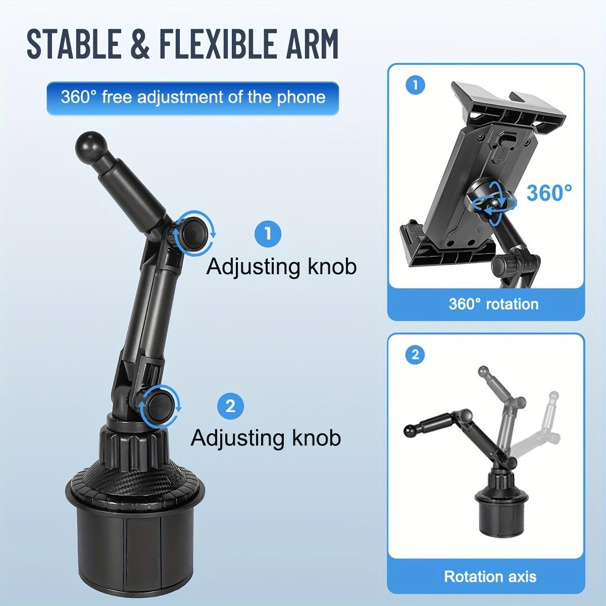 Cup Holder Tablet Mount& Phone - Tablet Car Mount review and price