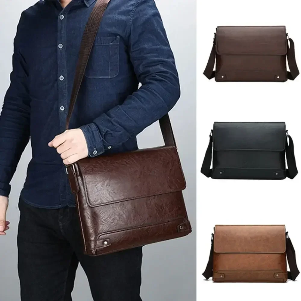 Briefcase For Men PU Leather T - Tablet Shoulder Bag review and price