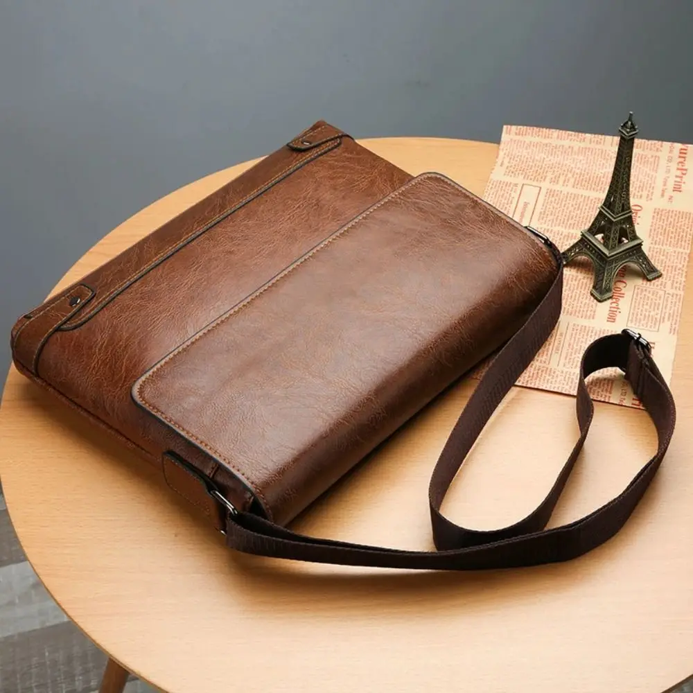 Briefcase For Men PU Leather T - Tablet Shoulder Bag review and price