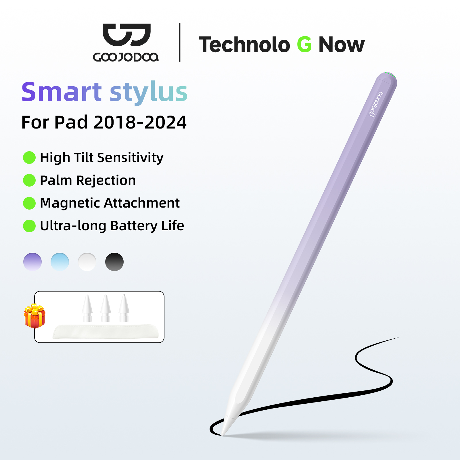 GOOJODOQ GD13 Pencil Stylus Pe - Tablet Accessories For Kids review and price