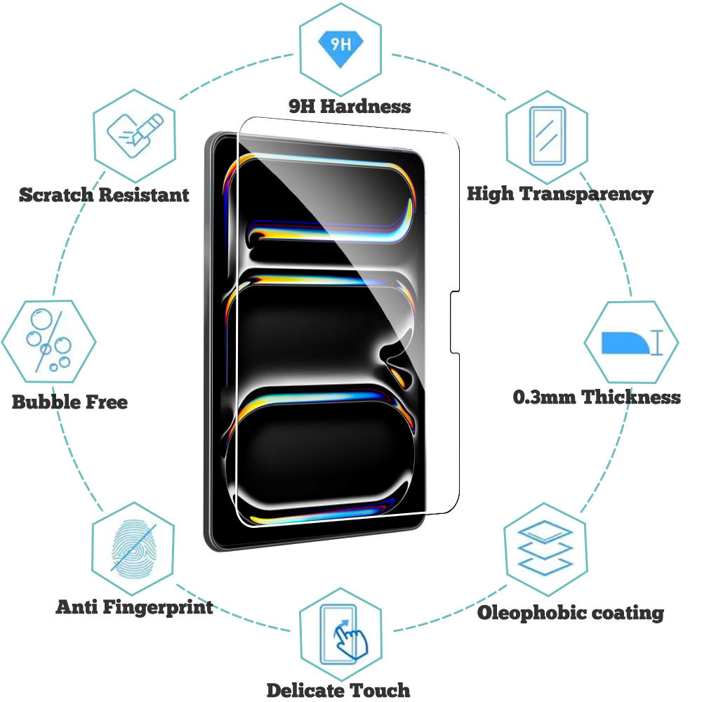2Pcs Tempered Glass Screen Pro - Lenovo Tablet M11 Accessories review and price