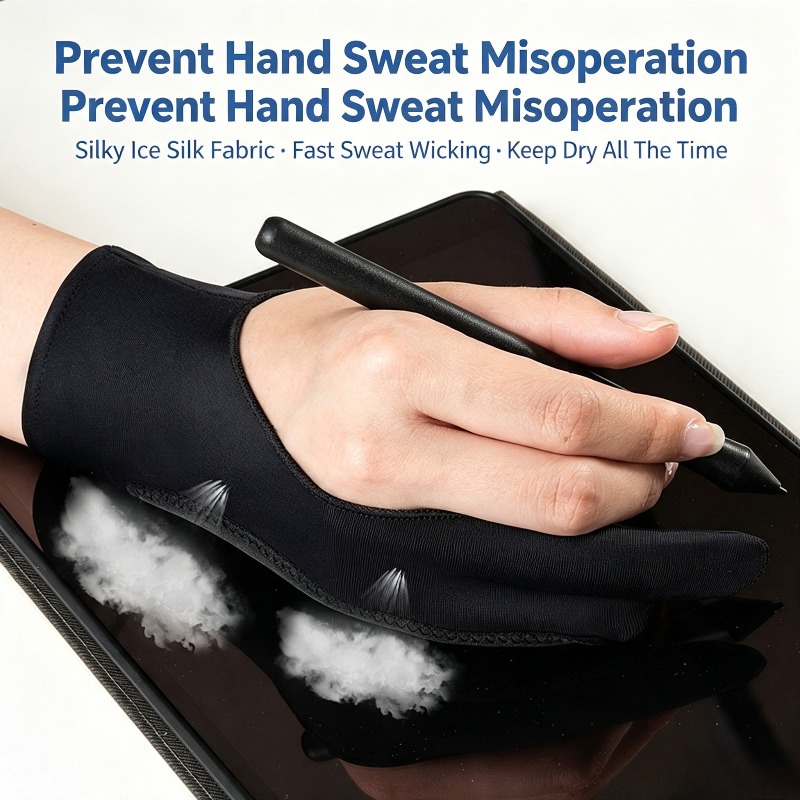 1Pc Two-Finger Artist Glove An - Drawing Glove Artist review and price