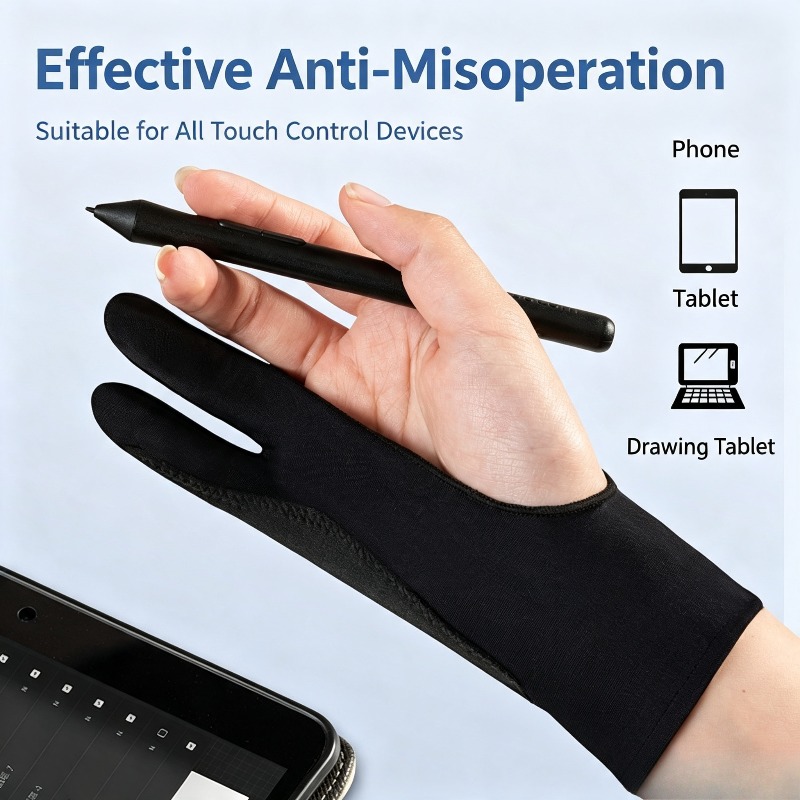 1Pc Two-Finger Artist Glove An - Drawing Glove Artist review and price